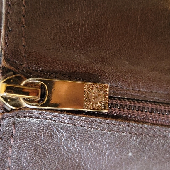 Anne Klein leather brown 4-inch high heel boots size 10 1/2 ankle/calf high - Picture 9 of 13